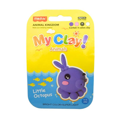 Mikatale Air-Dry Clay Kit (Animal Kingdom)