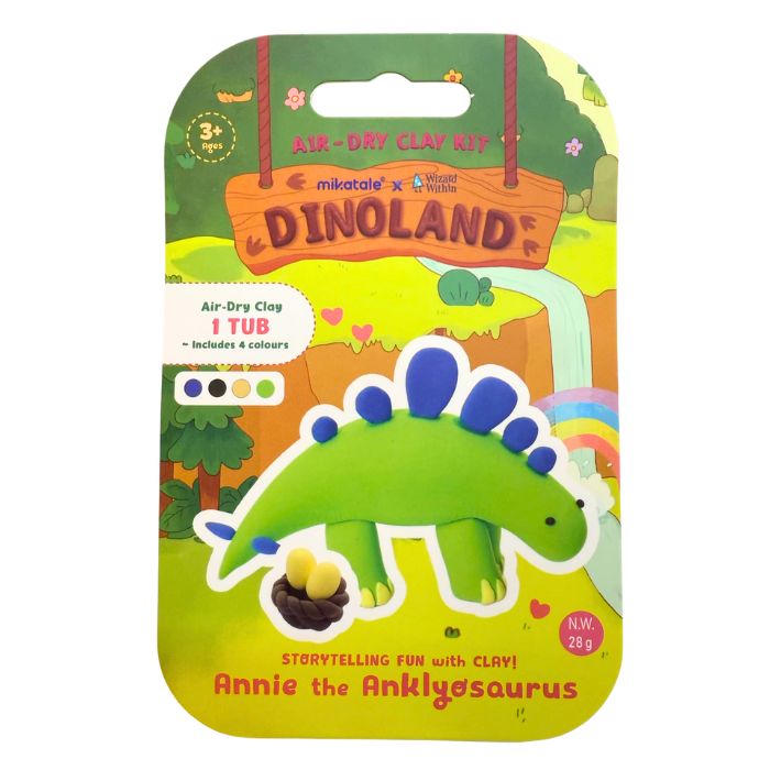 Mikatale Air-Dry Clay Kit (Dino Land)