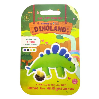 Mikatale Air-Dry Clay Kit (Dino Land)