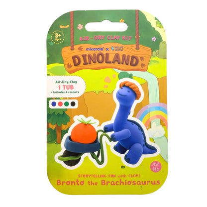 Mikatale Air-Dry Clay Kit (Dino Land)
