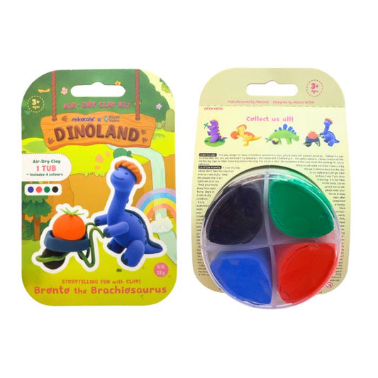 Mikatale Air-Dry Clay Kit (Dino Land)