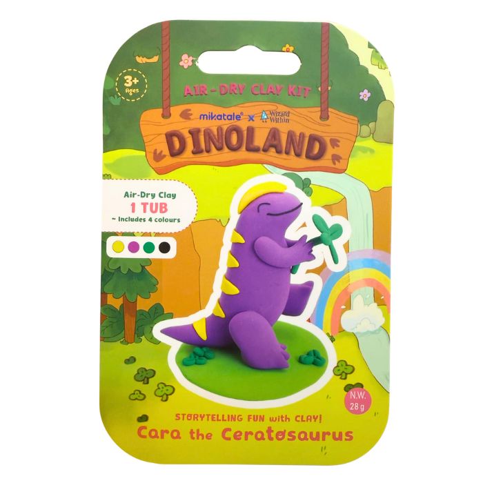 Mikatale Air-Dry Clay Kit (Dino Land)