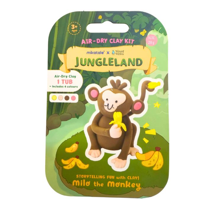 Mikatale Air-Dry Clay Kit (Jungle Land)