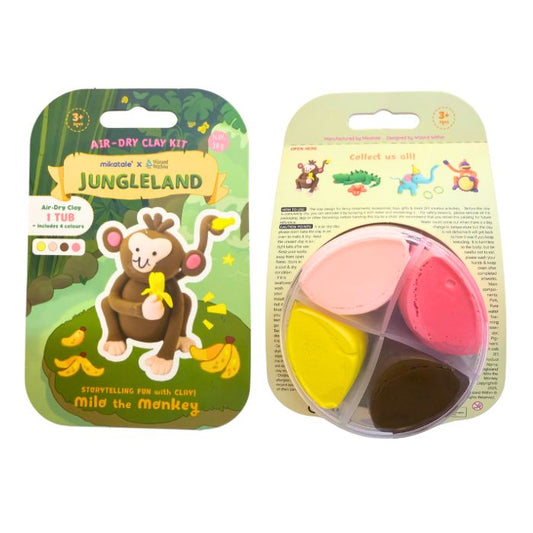 Mikatale Air-Dry Clay Kit (Jungle Land)