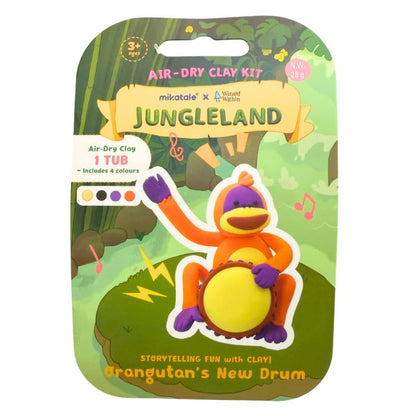 Mikatale Air-Dry Clay Kit (Jungle Land)