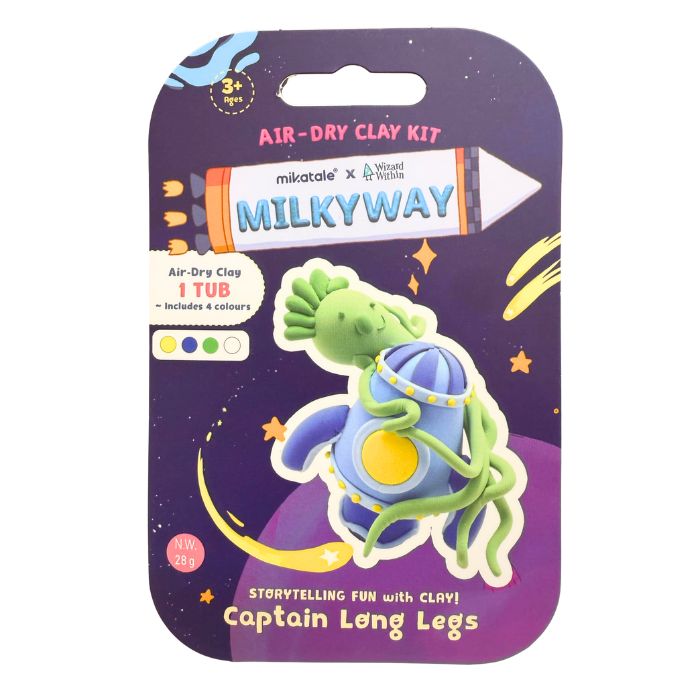 Mikatale Air-Dry Clay Kit (Milky Way)