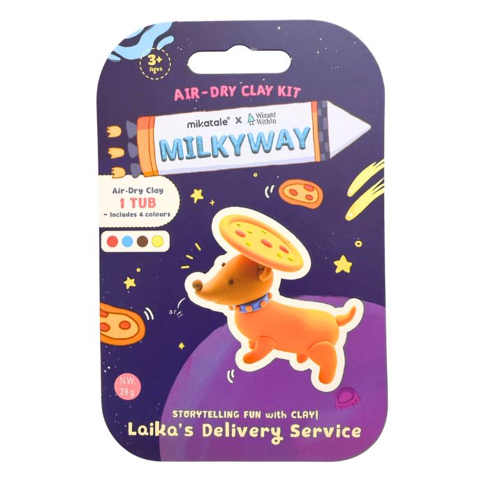 Mikatale Air-Dry Clay Kit (Milky Way)
