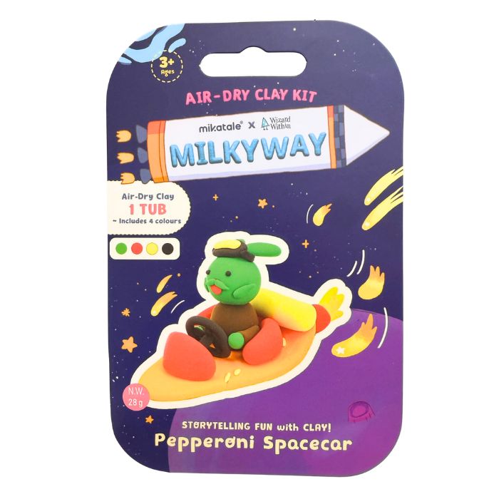 Mikatale Air-Dry Clay Kit (Milky Way)