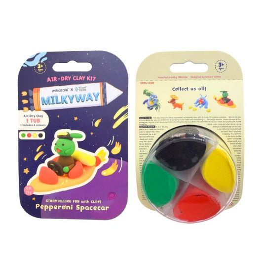 Mikatale Air-Dry Clay Kit (Milky Way)