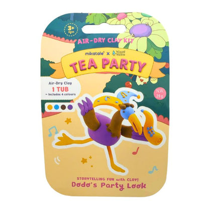 Mikatale Air-Dry Clay Kit (Tea Party)