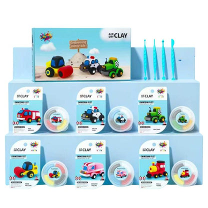 Assorted Air-Dry Clay Kit Set (12/6pcs)