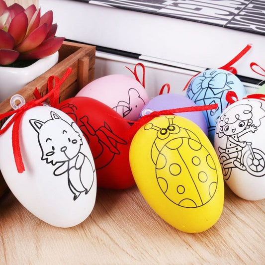 4.5cm x 6cm Easter Egg Painting Set