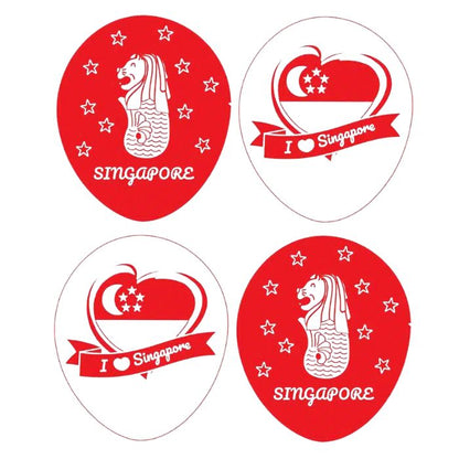 12 Inch Assorted Singapore Latex Balloons