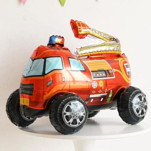 61cm 4D Foil Balloon Display (Fire Engine)