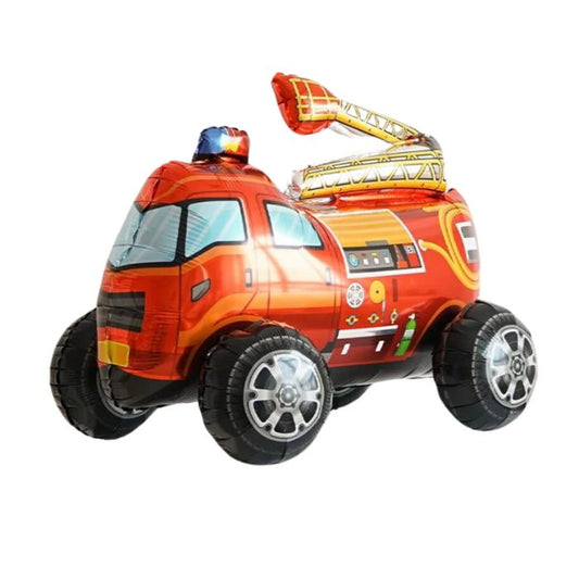 61cm 4D Foil Balloon Display (Fire Engine)