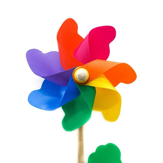 Colorful Plastic Windmill