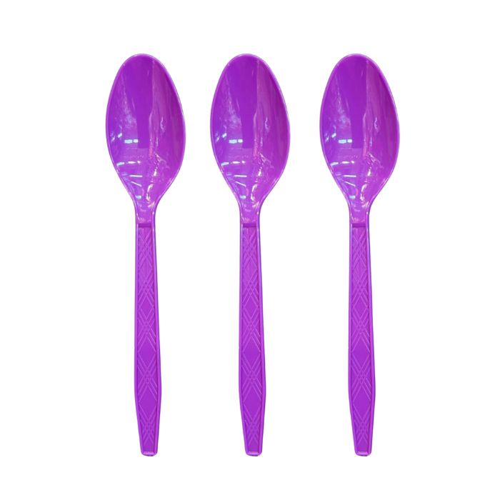 7inch Solid Color Plastic Cutlery (20pc)