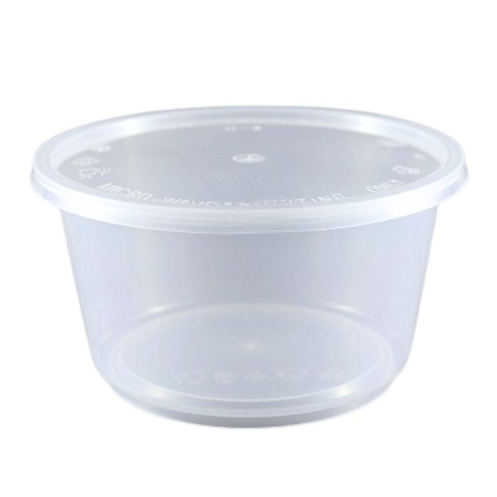 Round Disposable Containers