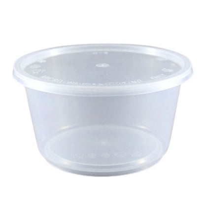 Round Disposable Containers