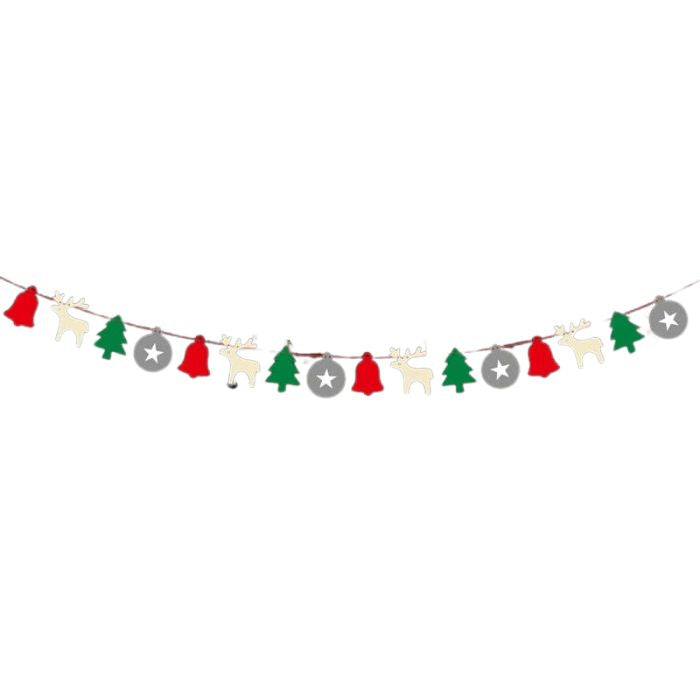 Non-woven Hanging Garland (Christmas Ornaments)