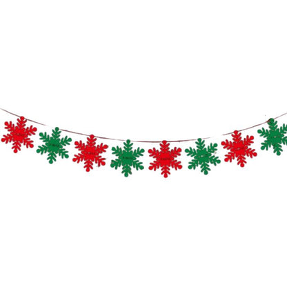 Non-woven Hanging Garland (Christmas Snowflake)
