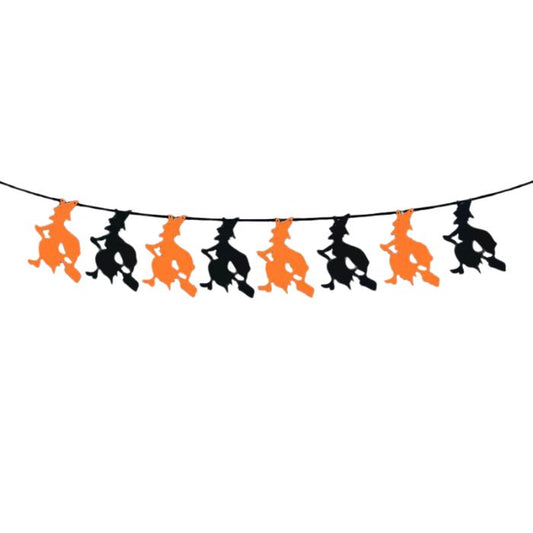 Non-woven Witch Garland