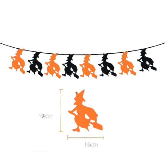 Non-woven Witch Garland