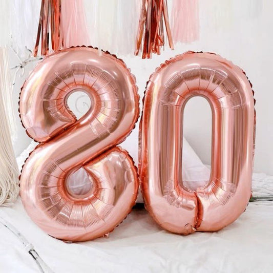 Jumbo Rose Gold Foil Balloon