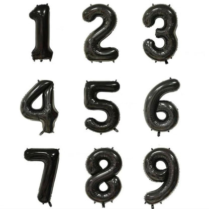 Jumbo Black Foil Balloon