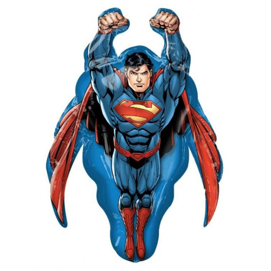 34 Inch Superman Supershape Foil Balloon A35537