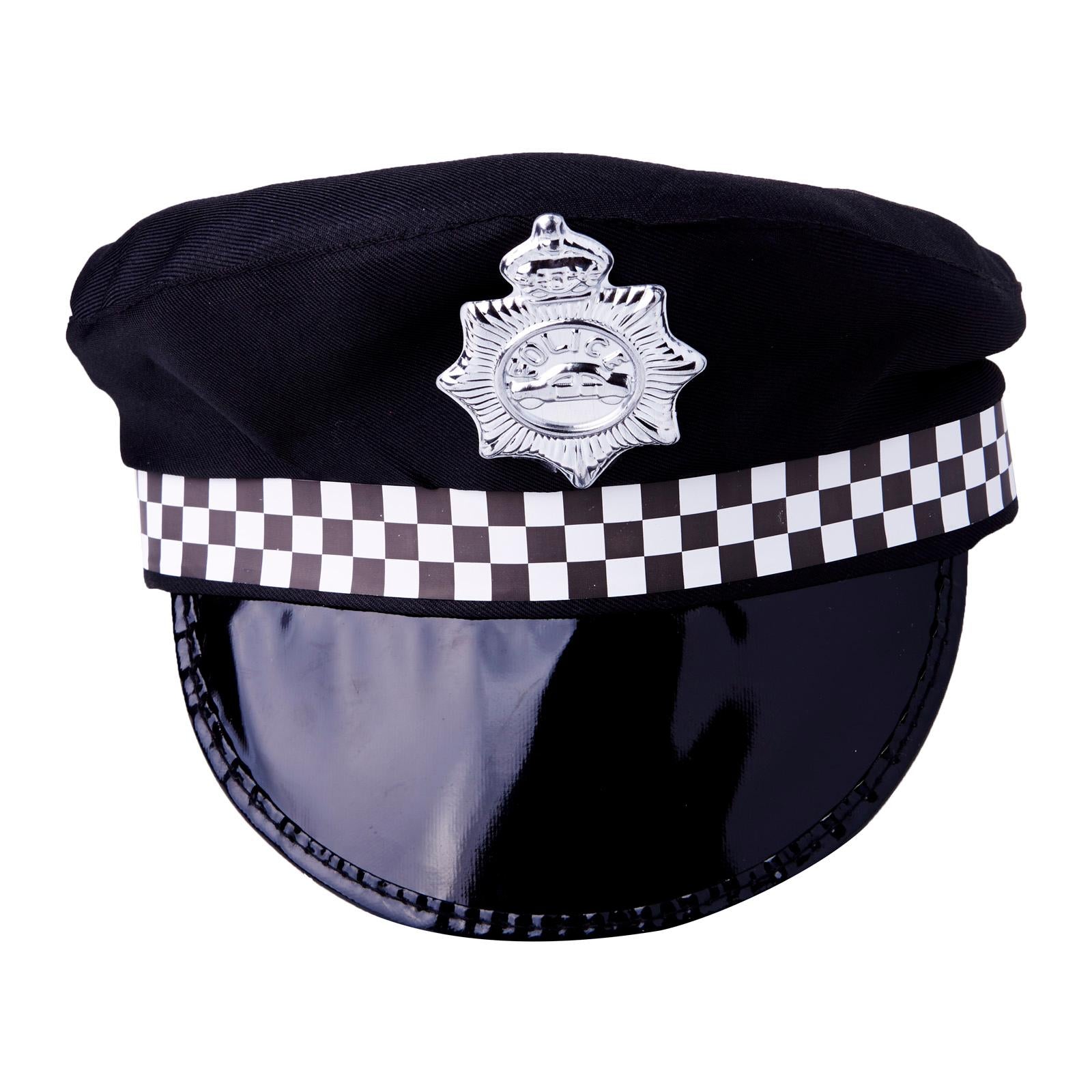 Policee Hat Black Police Hat – CGS Party
