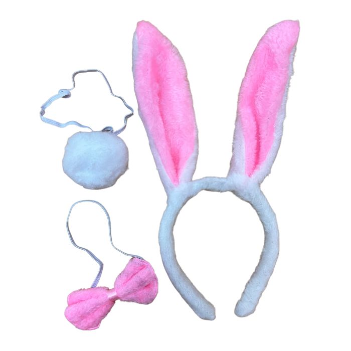 3pc Rabbit Headband Set