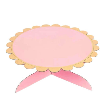 Scallop Edge Single Tier Cupcake Stand