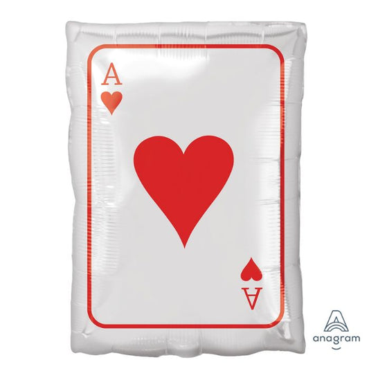 17 Inch King and Ace Cards Foil Balloon A39705