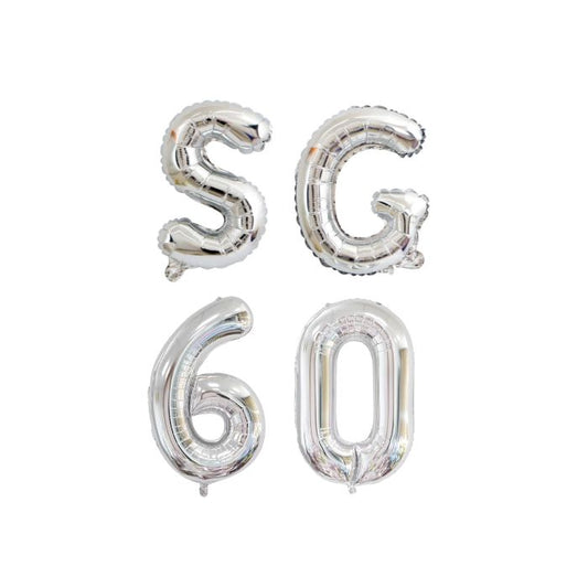 16inch SG60 Foil Balloon Set