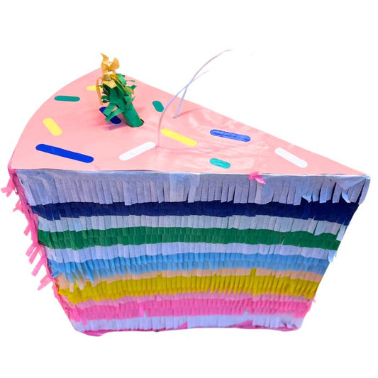 Mini Birthday Cake Slice Pinata