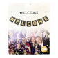 Welcome Shiny Hotstamp Banner JQ90251