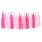 DIY Tissue Paper Tassel Garland Party Decoration