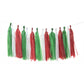 DIY Tissue Paper Tassel Garland Party Decoration