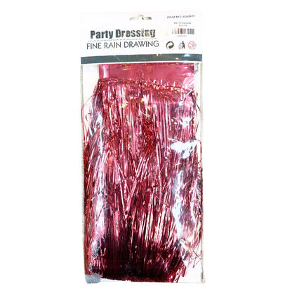 Premium Metallic Tinsel Garland Party Backdrop