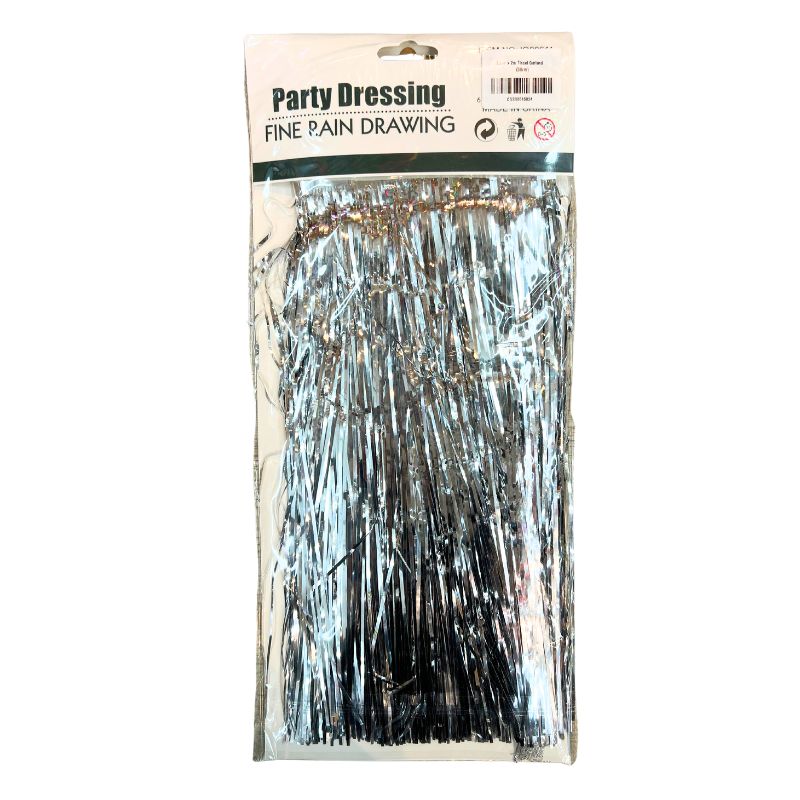 Premium Metallic Tinsel Garland Party Backdrop