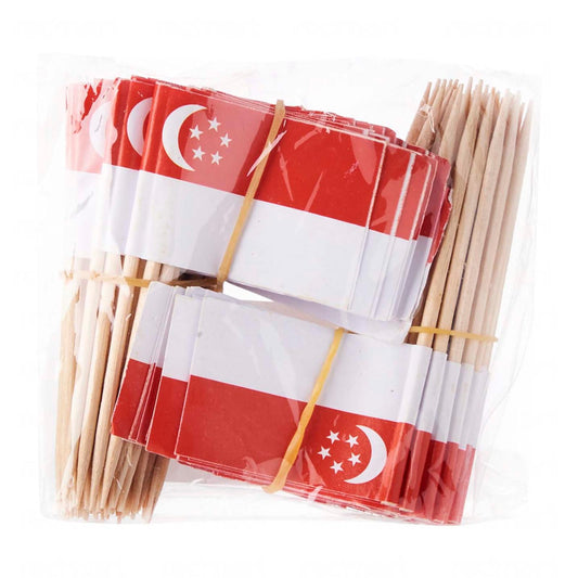 Singapore Flag Toothpicks