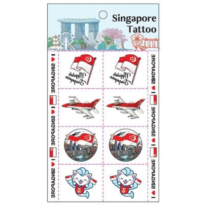 Assorted Singapore NDP Tattoo