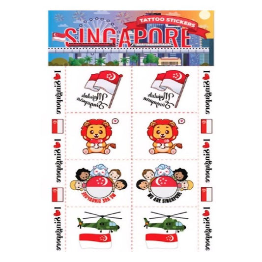 Assorted Singapore NDP Tattoo
