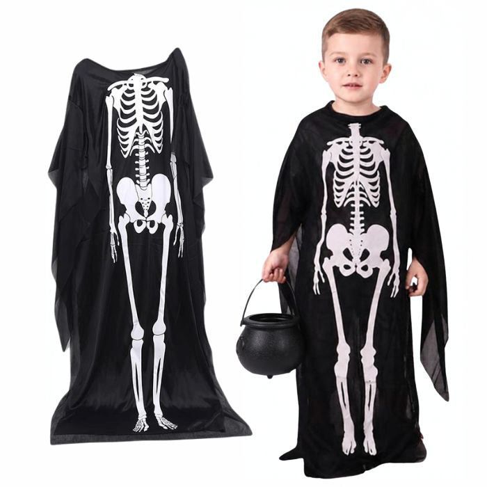 Skeleton Costume Cloak