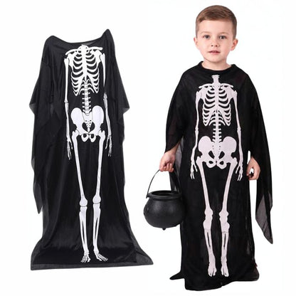 Skeleton Costume Cloak