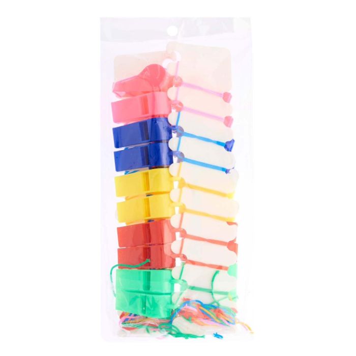 Solid Color Plastic Whistle (Assorted) (20pcs)