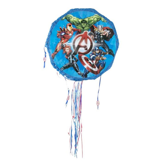 Round Superhero Pinata