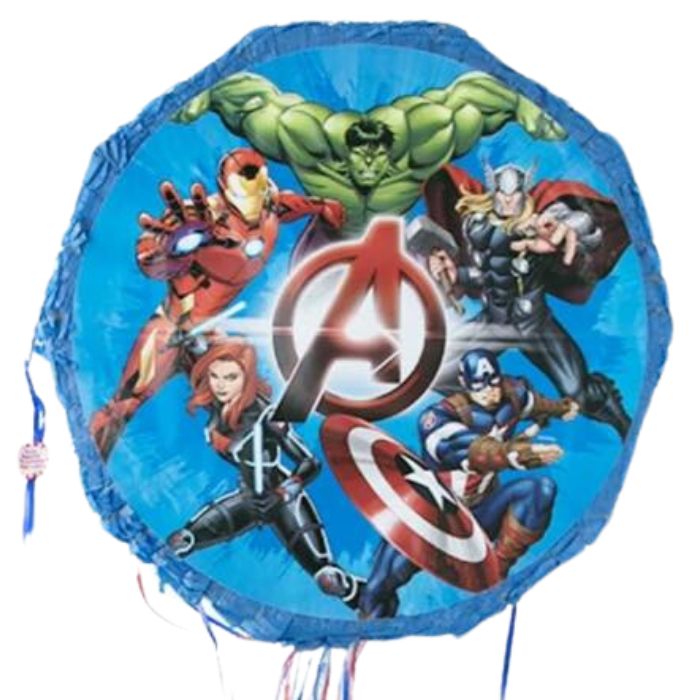 Round Superhero Pinata