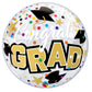 22 Inch Congrats Grad Graduation Bubbles Balloon Q82523